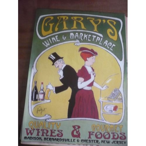 Affiche / Poster : Gary’S Wine & Markeplace - Dimension 70x50 -