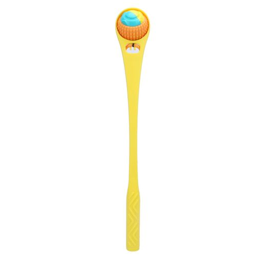 Hjlian Lanceur De Balles Pour Chien, Jouet Interactif Pour Promenade En Exterieur, Jaune