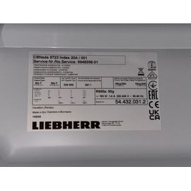 Réfrigérateur Liehberr CBNSDA5723-20