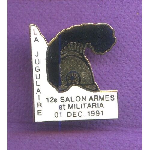 Superbe Pins Armee Militaire Salon Armes Et Militaria La Jugulaire 1991 Egf C517