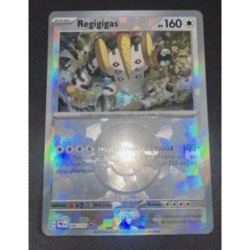 Pokémon Regigigas 086 / 131 Reverse Pokeball Evolutions Prismatiques Ev8,5