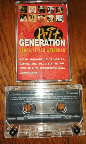 Cassette K7 Audio Tape " Génération Hits Stock Aitken Waterman "20 Titres 1998 Kylie Minogue Bananarama Dead Or Alive Rick Astley Jason Donovan ,Electronic Synth-Pop