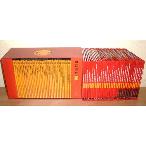 Rare: L'intégrale Des 34 Dvds Et Livrets Tintin De La Collection Prestige