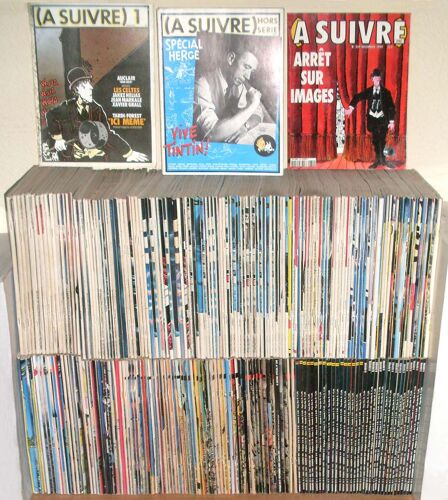 Rare: L'intégrale Des Revues Bd (À Suivre) Du N° 1 Au 239 + 6 Hors-Série Parus De 1978 À 1997