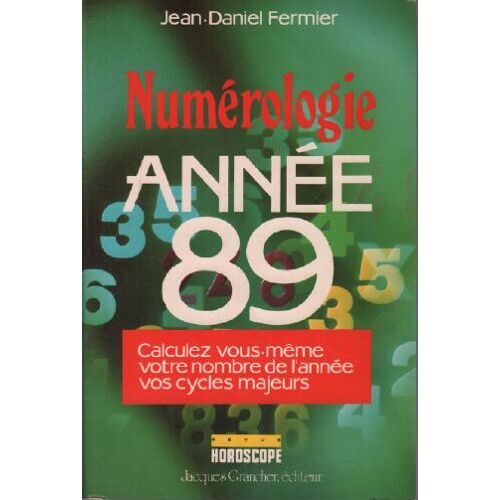 Numerologie 1989 Broche