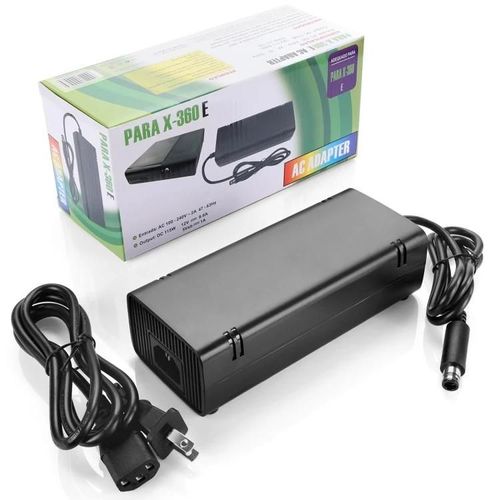 Pour Microsoft Xbox 360 E Console Alimentation Chargeur 135w 100-240v 2a Adaptateur Ca