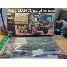 Maquette Revell 1/35 : Man 7t 3milgl 6x6 Truck ( Rare )-Revell