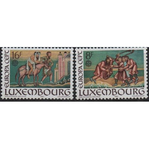 Luxembourg Timbres Europa 1983