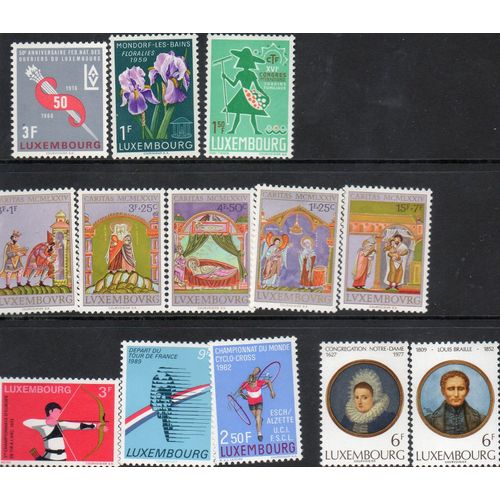 Luxembourg Timbres Divers -1