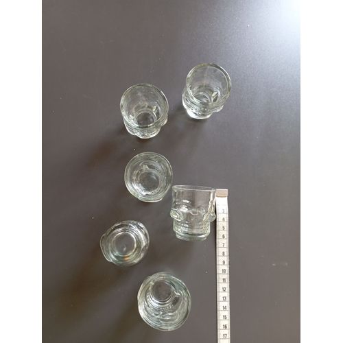 6 Verres À Shooter Tête De Mort