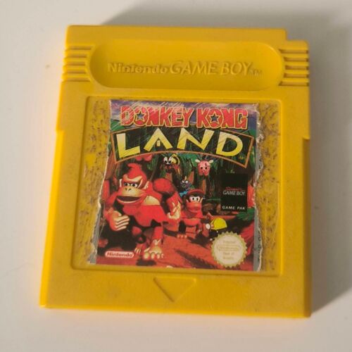 Lot De 3 Jeux Game Boy Et Color: Donkey Kong Land, Lucky Luke Et Yu-Gi-Oh