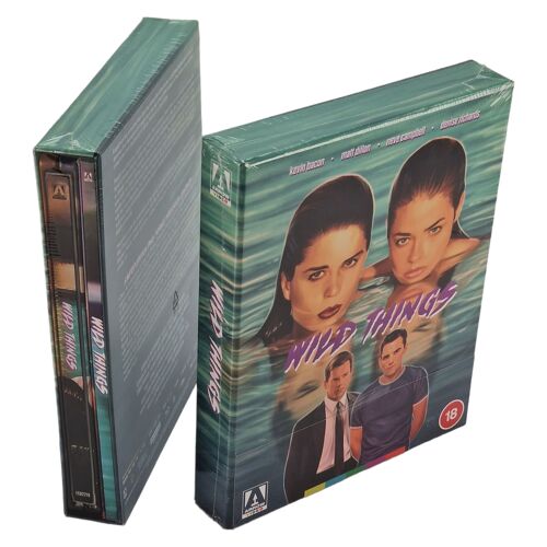 Wild Things 4k Hd+Blu-Ray Steelbook Édt De Luxe Zavvi Kevin Bacon, Matt Dillon B
