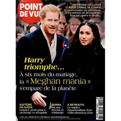 Point De Vue N°3620 6 Dec 2017 La Meghan Mania