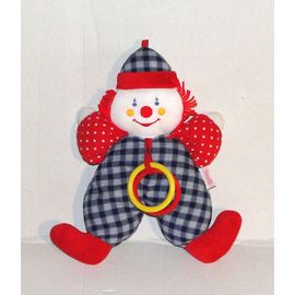 Doudou Clown Anneaux Jacadi Corolle