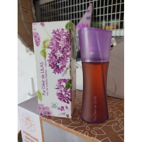 Parfum Eau De Toilette Pur Désir De Lilas Yves Rocher Spray 30 Ml En Boîte 
