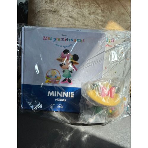 Figurines + Livre Spécial Pâques Minnie Mes Premiers Amis Disneyaltaya
