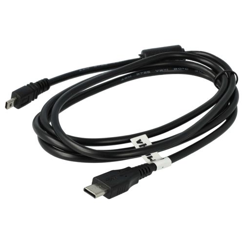 vhbw Câble de données USB-C compatible avec Olympus FE 220, 230, 310, 340, 350, 180, DMC-3D1, 250, 280, 290, 300, 240 appareil photo, 150 cm