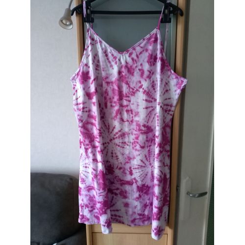 Robe Neuve Taille 50 Rose Et Blanche