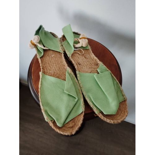 Espadrilles A Lacets Montants - 38