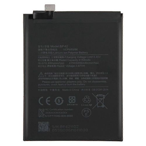 Pour Xiaomi Mi 11 Lite 4g/5g 3.87v 4150mah Remplacement De La Batterie (Encodage : Bp42) (Sans Logo)