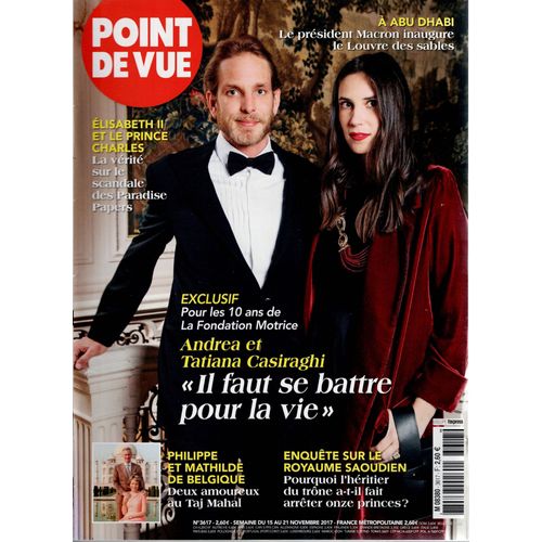 Point De Vue N°3617 15 Nov 2017 Elisabeth Ii Et Le Prince Charles La Verite Sur Les Paradise Papers