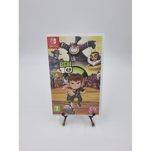 Jeu Nintendo Switch Ben 10 En Boite, Sans Notices