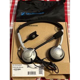 Sennheiser SH 350 Auricolare A Padiglione Ufficio Argento (SH 350 - HEADSET LARG