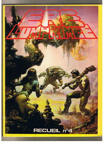 Recueil Ere Comprimée N°4 - 3 Titres De Bd Science Fiction Des Années 70-80