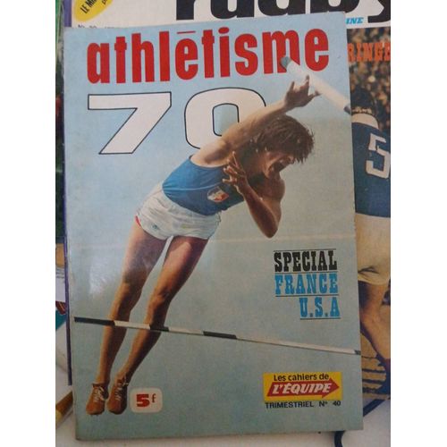 Les Cahiers De L'Équipe N°40 Athletisme 70