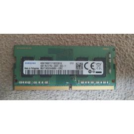 Barrette de RAM Samsung 4 go DDR4 2400 mhz de PC portable