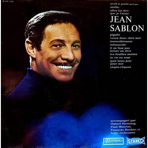 Jean Sablon - Msdc 30 Cv 1143 - Lp 33 Tours - 12 Titres