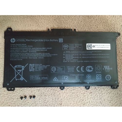 Batterie de PC portable pour la série HP CA1000