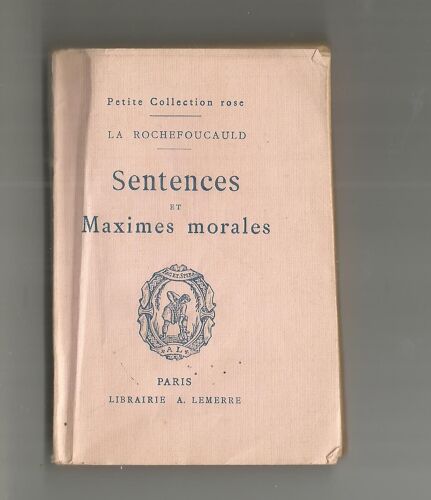 Sentences Et Maximes Morales