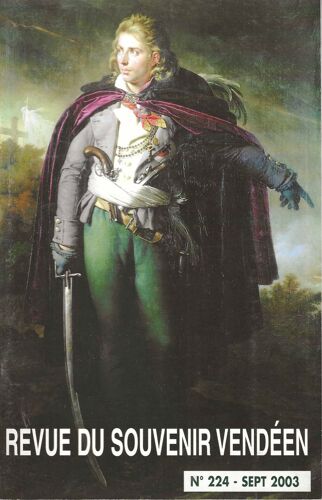 Revue Du Souvenir Vendéen - N° 224 - Septembre 2003