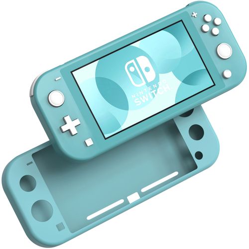 Coque Silicone Bleu Compatible Avec Nintendo Switch Lite - Etui Housse Protection Anti Rayure Anti Choc Anti Dérapant Phonillico©