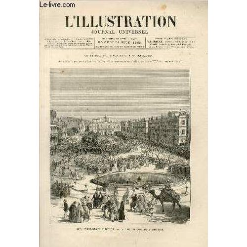 L'illustration Journal Universel N° 2052 + Supplement - Gravures : Les Évènements D'egypte -  Beau Temps Peinture De Heilbuth - La Cérémonie Funèbre En L'honneur De Garibaldi À Rome - Le ...