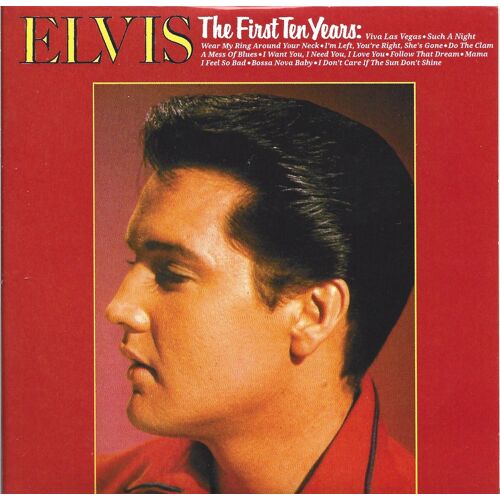Elvis Presley The First Ten Years Cd 12 Songs !