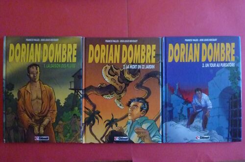 Dorian Dombre. Tomes 1, 2 Et 3. Dédicaces Et Dessins Pour Le 1 Et Le 3. F. Vallès Et J. L. Bocquet.