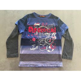T-Shirt Longues Manches Desigual 5/6 Ans