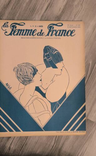 Revue La Femme De France N 644 Du 11 Septembre 1927