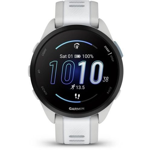 Garmin Forerunner 165 - Montre connectée - Blanc/Gris clair