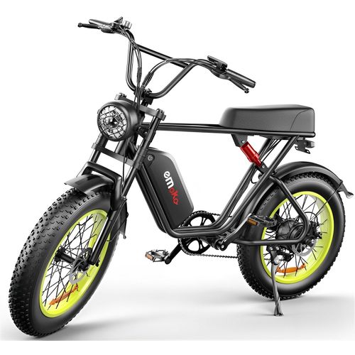 Vélo Électrique Emoko C91 - Moteur 1000w - Batterie Amovible 48v-20ah - 7 Vitesse Shimano - Roue 20 - Vtt