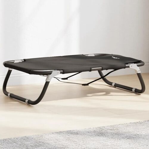 Vidaxl Lit Pour Chien Pliable Anthracite Tissu Oxford Et Acier