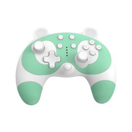 Vert - Manette De Jeu Sans Fil Bluetooth Switch Pro, Oled, Animal Mignon, Pc, Android, Ios, Programmable, Lite