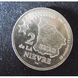 Pièce De 2 Euro De La Nièvre 30 Octobre 14 Novembre 1997.Vers Une Europe Économique Et Sociale