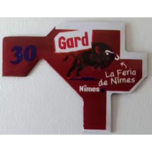 Magnet Le Gaulois Depart'Aimant 30 Gard