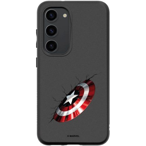 Coque Rhinoshield Solidsuit Noire Galaxy S23 Marvel Captain America
