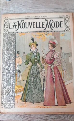 Magazine La Nouvelle Mode De Nov 1896