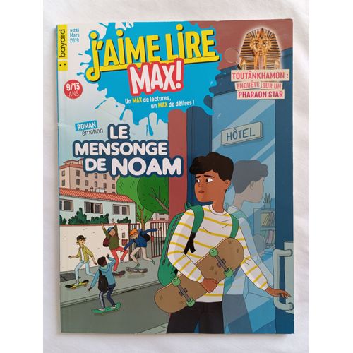 J'Aime Lire N°243 Mars 2019 : Le Mensonge De Noam