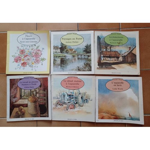 Peinture Aquarelle, À L'Huile Et Pastel , Livrets D'Apprentissage